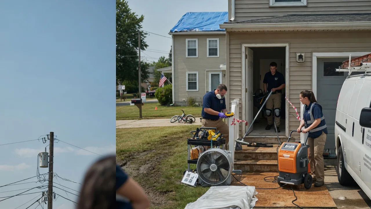 Water Damage Repair in Rochester Mills, PA near me
